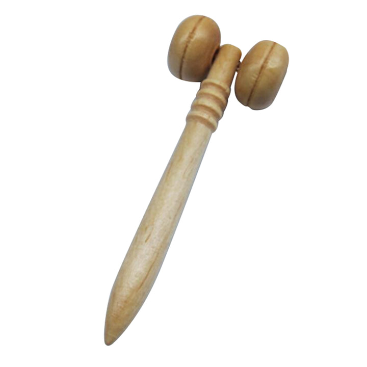 Premium Wooden Spa Massage Tool - Muscle Roller Stick for Cellulite Blasting, Deep Tissue Release, Foot and Body Self-Massage Tool