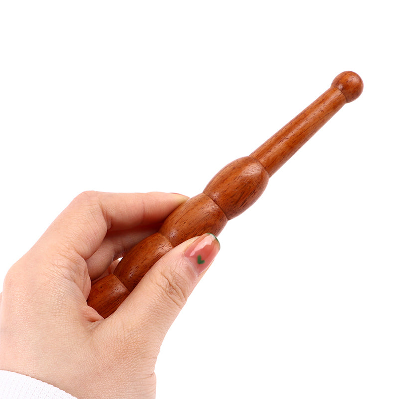 Premium Wooden Spa Massage Tool - Muscle Roller Stick for Cellulite Blasting, Deep Tissue Release, Foot and Body Self-Massage Tool