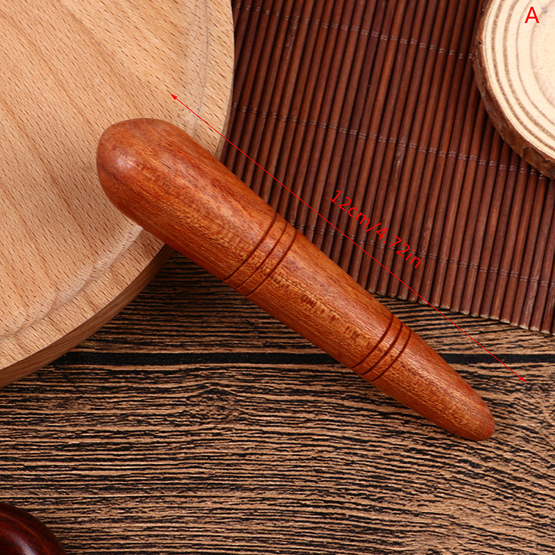 Premium Wooden Spa Massage Tool - Muscle Roller Stick for Cellulite Blasting, Deep Tissue Release, Foot and Body Self-Massage Tool