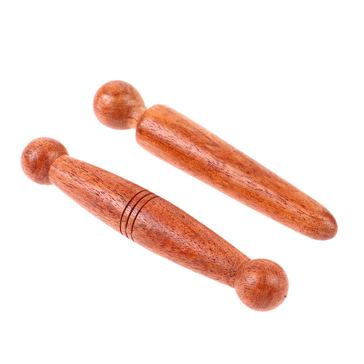 Premium Wooden Spa Massage Tool - Muscle Roller Stick for Cellulite Blasting, Deep Tissue Release, Foot and Body Self-Massage Tool
