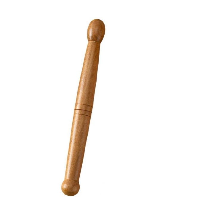 Premium Wooden Spa Massage Tool - Muscle Roller Stick for Cellulite Blasting, Deep Tissue Release, Foot and Body Self-Massage Tool
