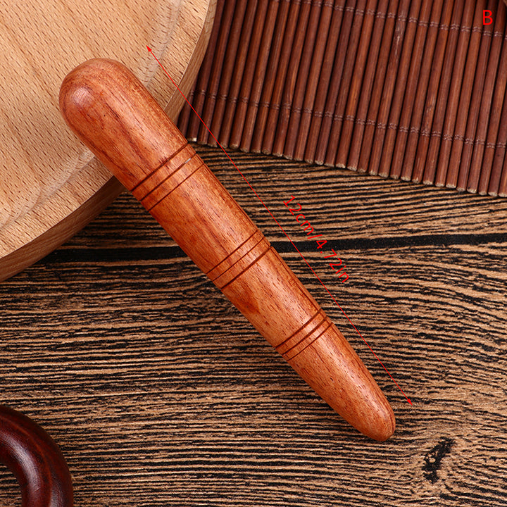 Premium Wooden Spa Massage Tool - Muscle Roller Stick for Cellulite Blasting, Deep Tissue Release, Foot and Body Self-Massage Tool