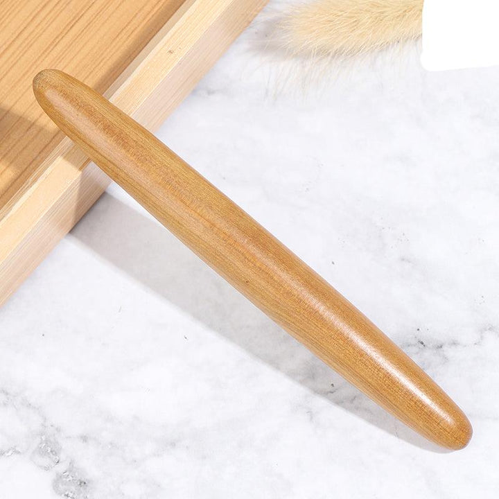 Premium Wooden Spa Massage Tool - Muscle Roller Stick for Cellulite Blasting, Deep Tissue Release, Foot and Body Self-Massage Tool