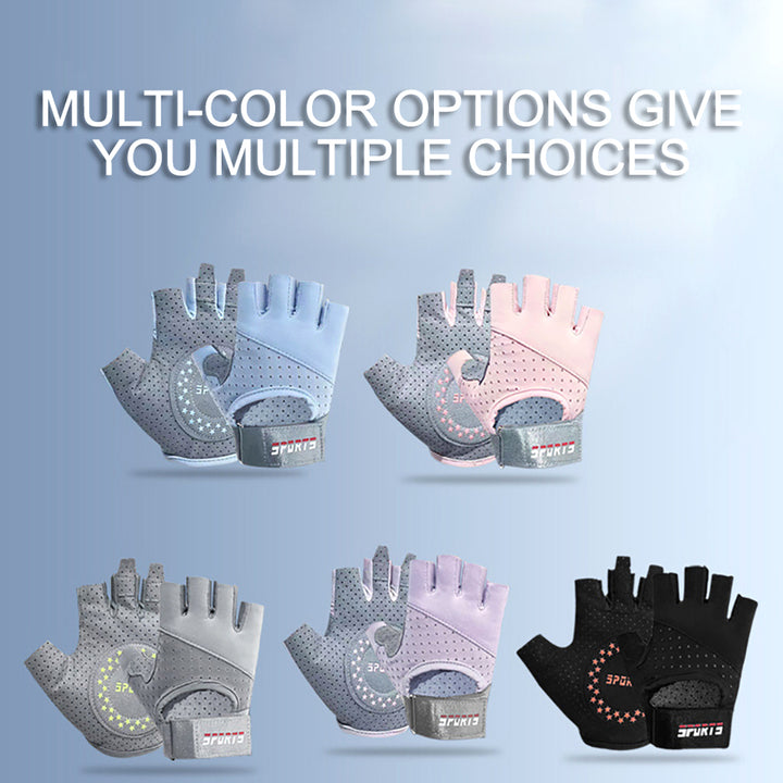 Premium Workout Gloves for Weightlifting, Cycling & Fitness - Breathable, Anti-Slip Grip, Palm Protection, Lightweight Training Gloves for Men & Women