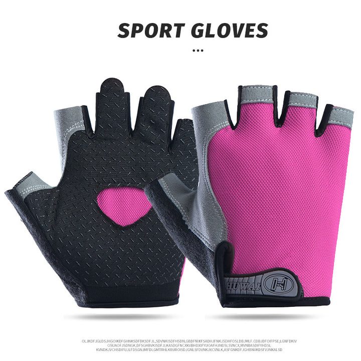 Premium Workout Gloves for Weightlifting, Cycling & Fitness - Breathable, Anti-Slip Grip, Palm Protection, Lightweight Training Gloves for Men & Women