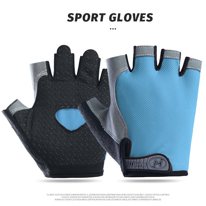 Premium Workout Gloves for Weightlifting, Cycling & Fitness - Breathable, Anti-Slip Grip, Palm Protection, Lightweight Training Gloves for Men & Women