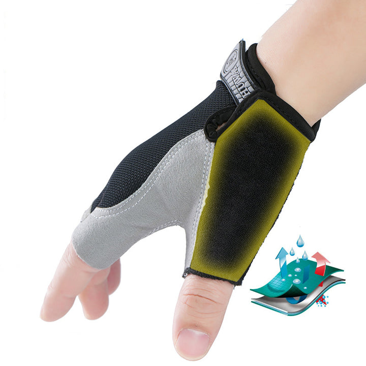 Premium Workout Gloves for Weightlifting, Cycling & Fitness - Breathable, Anti-Slip Grip, Palm Protection, Lightweight Training Gloves for Men & Women