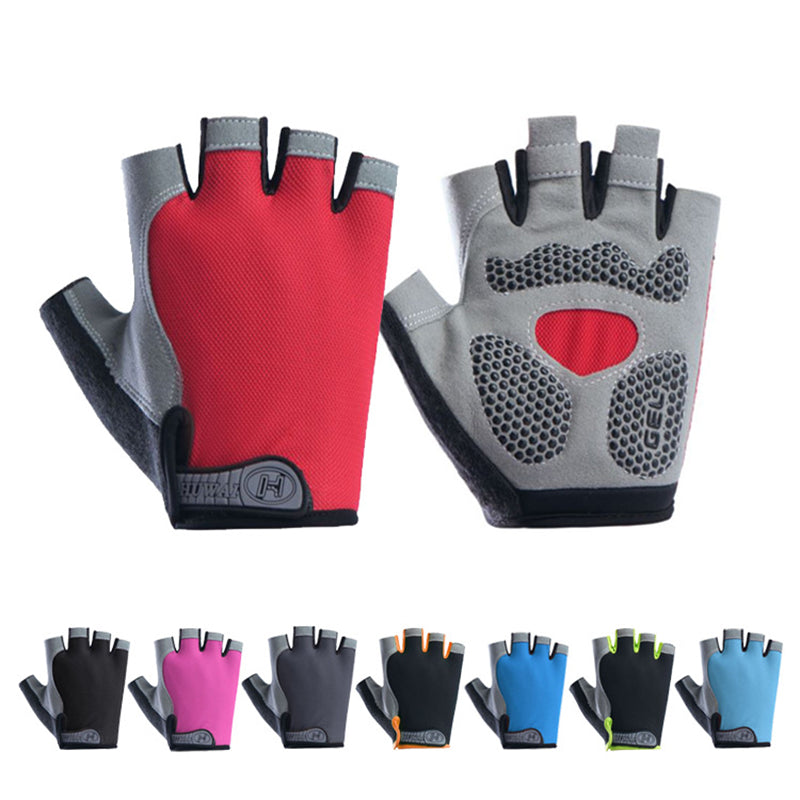 Premium Workout Gloves for Weightlifting, Cycling & Fitness - Breathable, Anti-Slip Grip, Palm Protection, Lightweight Training Gloves for Men & Women