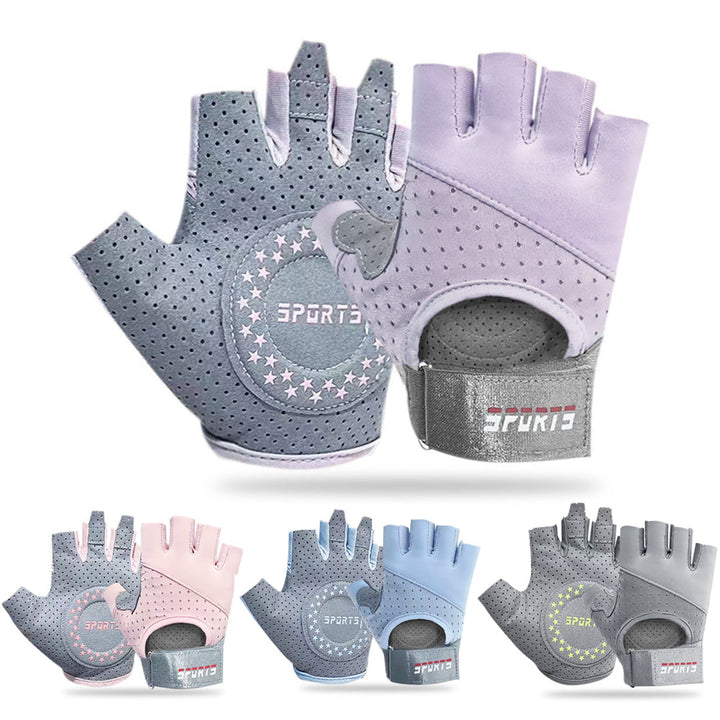Premium Workout Gloves for Weightlifting, Cycling & Fitness - Breathable, Anti-Slip Grip, Palm Protection, Lightweight Training Gloves for Men & Women