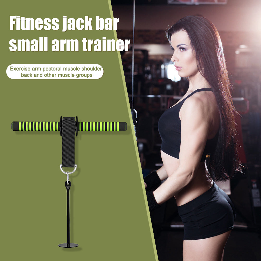 Premium Wrist & Forearm Blaster - Adjustable Arm Strength Trainer for Grip, Muscle Building & Rehabilitation - Durable Steel Pipe Handle & Nylon Strap for Home Gym Workouts