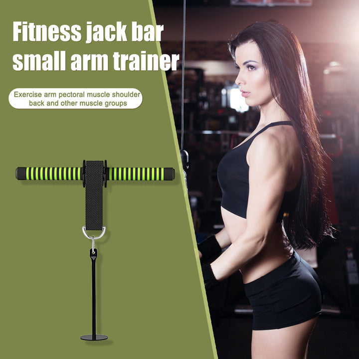 Premium Wrist & Forearm Blaster - Adjustable Arm Strength Trainer for Grip, Muscle Building & Rehabilitation - Durable Steel Pipe Handle & Nylon Strap for Home Gym Workouts