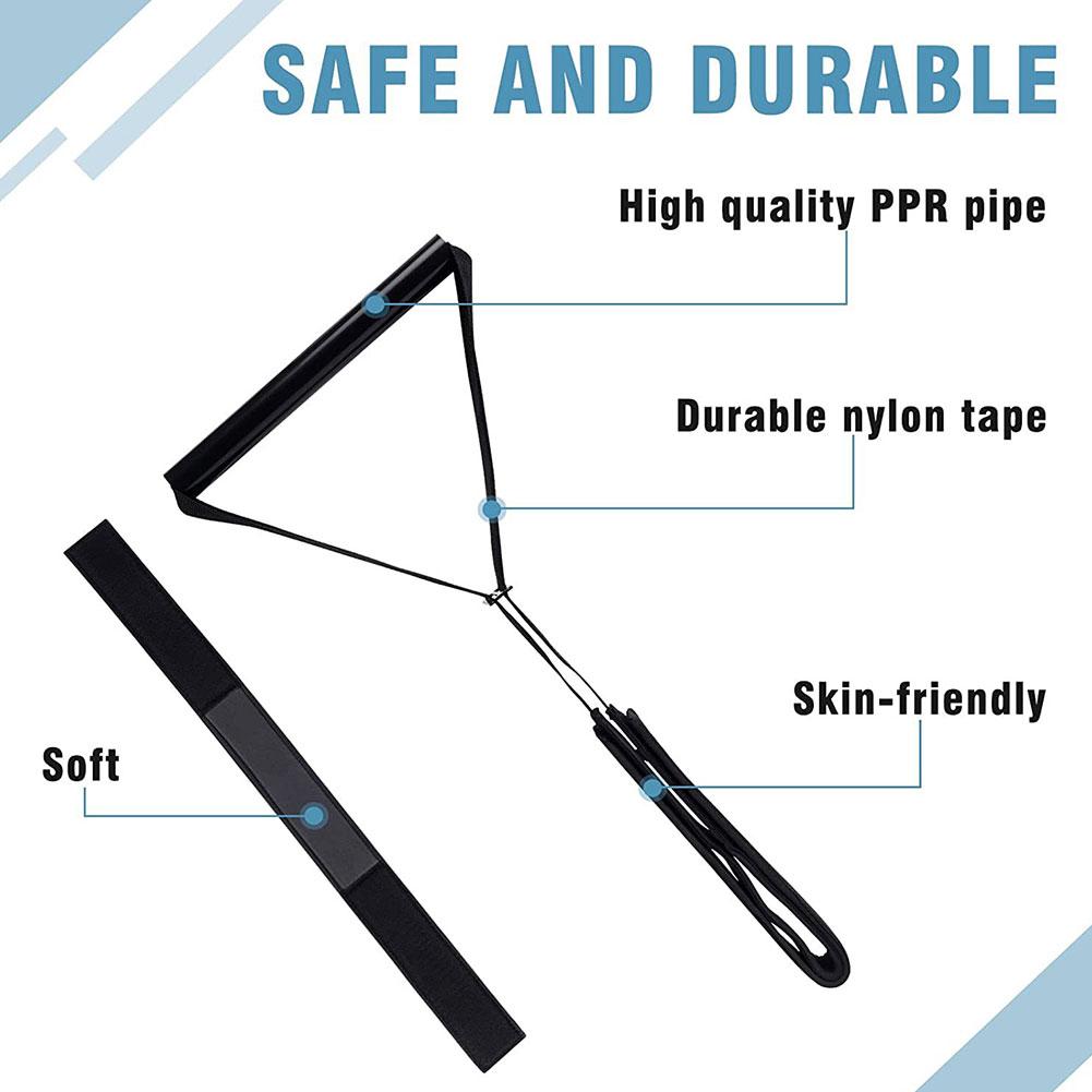 Premium Y-Shaped Iron Pipe Neck Cervical Traction Belt - Adjustable Decompression Brace for Spinal Stretching, Pain Relief, and Posture Correction, Durable Neoprene Band for Cervical Support and Back Stress Relief