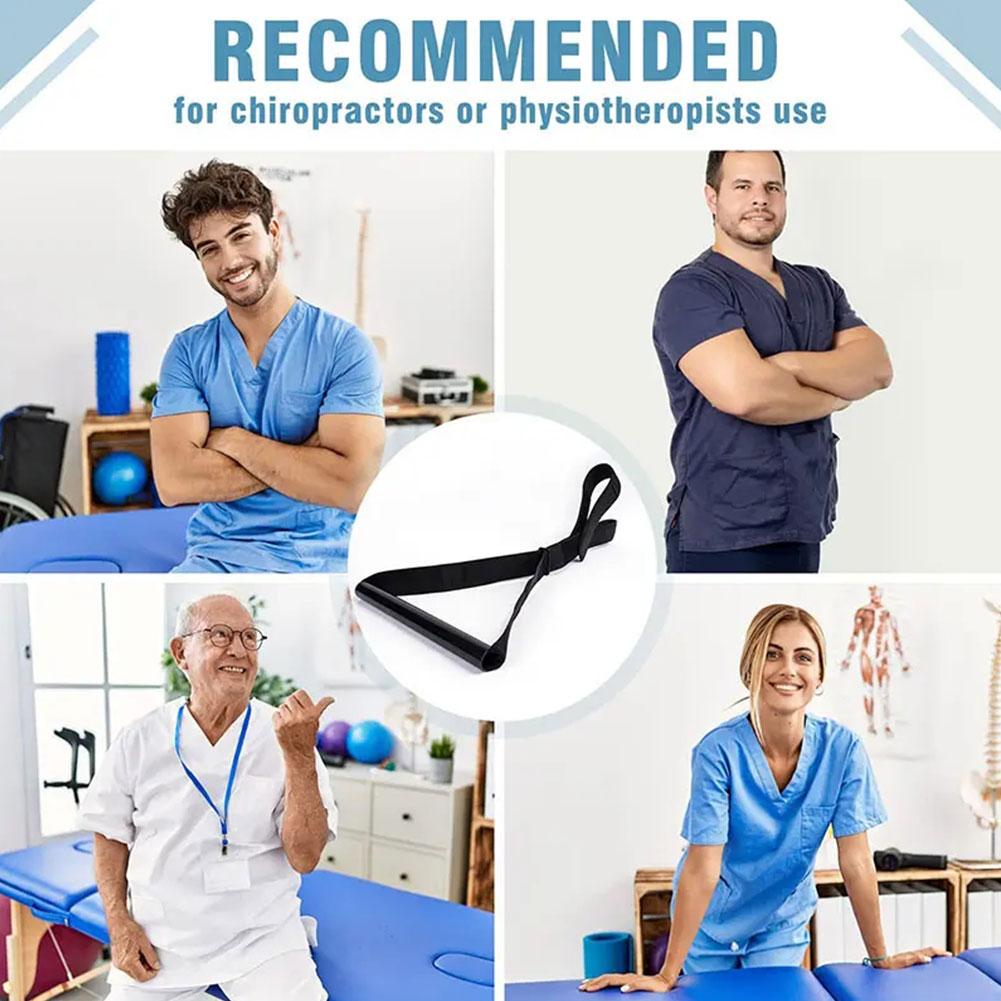 Premium Y-Shaped Iron Pipe Neck Cervical Traction Belt - Adjustable Decompression Brace for Spinal Stretching, Pain Relief, and Posture Correction, Durable Neoprene Band for Cervical Support and Back Stress Relief
