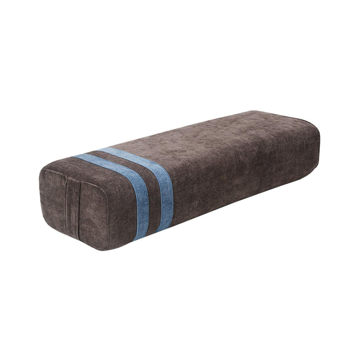 Premium Yoga Bolster Pillow for Restorative Practice – Thick, Ergonomic Design for Comfort & Stability – Suede Fabric with Sponge Lining – Portable, Ideal for Yoga, Rest & Office