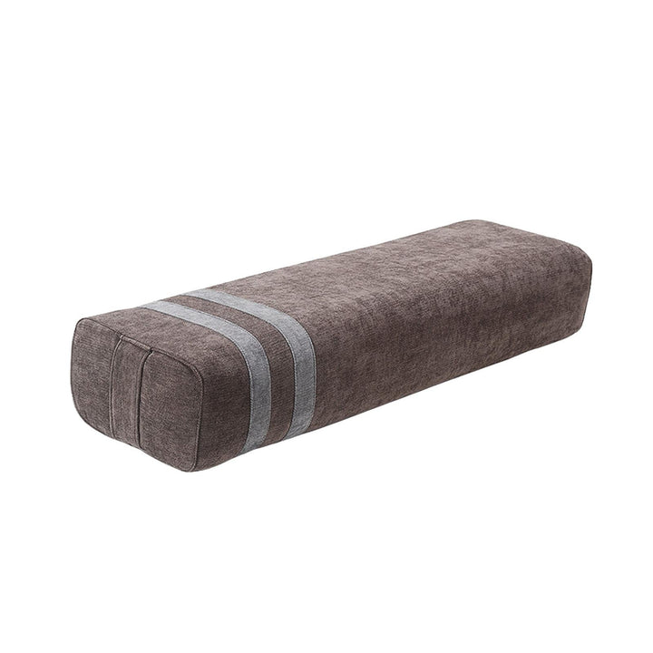 Premium Yoga Bolster Pillow for Restorative Practice – Thick, Ergonomic Design for Comfort & Stability – Suede Fabric with Sponge Lining – Portable, Ideal for Yoga, Rest & Office