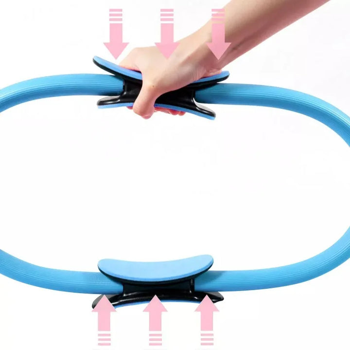 Premium Yoga Pilates Circle – Fitness Hoop for Inner Thigh & Body Sculpting – Durable Home Gym Equipment – Ideal for Upper Arms, Thighs, Chest & Pelvic Muscles – 4 Color Options