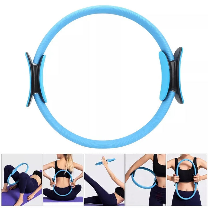 Premium Yoga Pilates Circle – Fitness Hoop for Inner Thigh & Body Sculpting – Durable Home Gym Equipment – Ideal for Upper Arms, Thighs, Chest & Pelvic Muscles – 4 Color Options