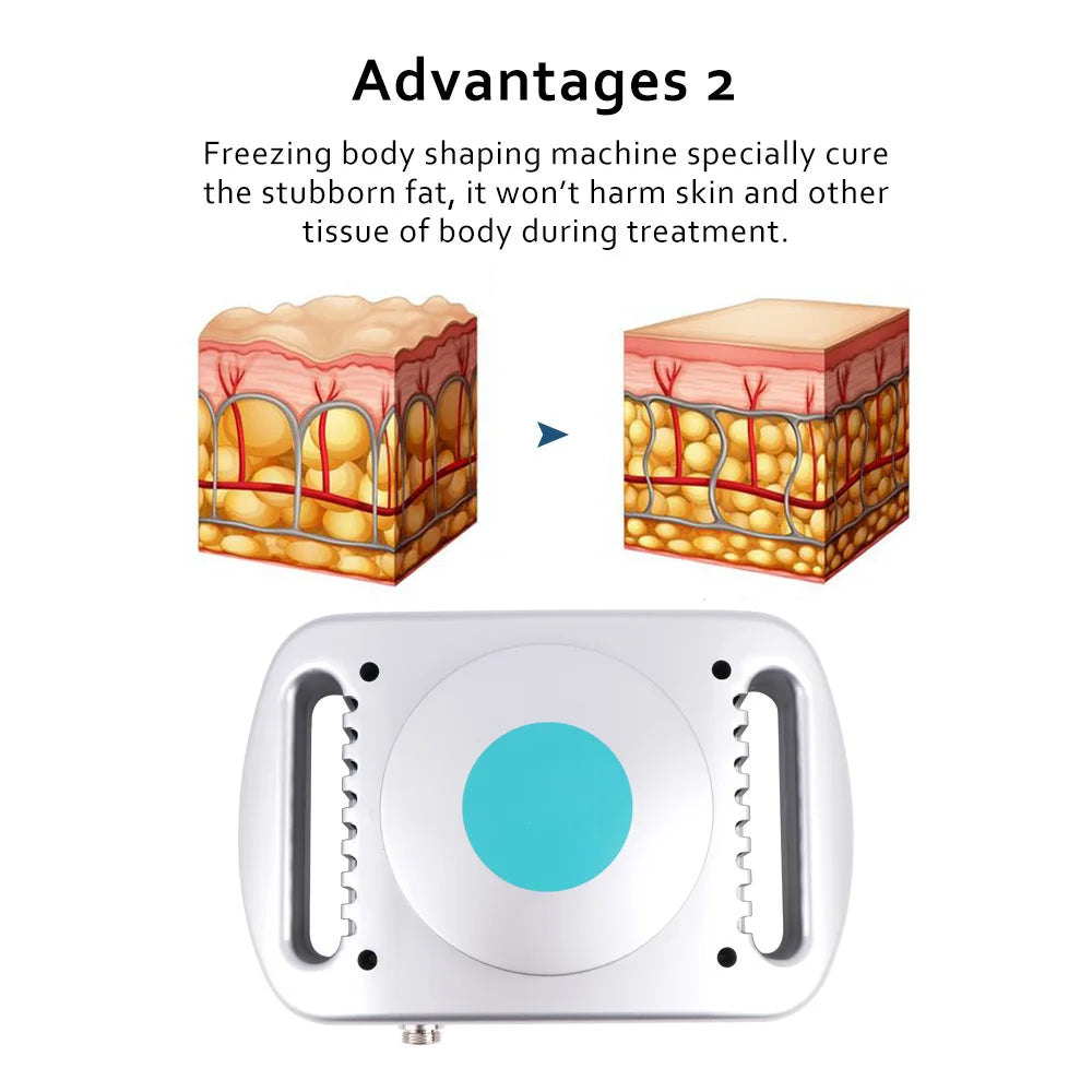Professional Cryolipolysis Cold Therapy Device – Portable Body Sculpting and Cooling Massager for Home Use