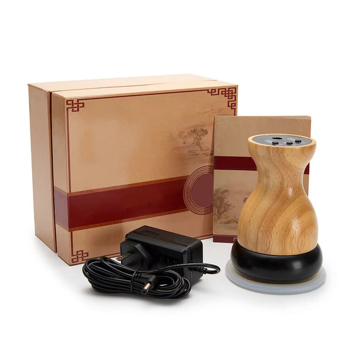 Premium Hot Stone Electric Gua Sha Massager – Back and Waist Massage Tool for Relaxing Muscles, Body Warm Moxibustion Therapy Spa with Bian Stone, Acupuncture, and Collateral Dredging - StrengthXPhysiotherapy