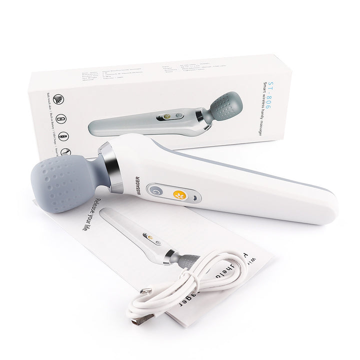 Premium USB Handheld Electric Massager – High Frequency Vibration Wand for Neck, Back, and Muscle Pain Relief, Deep Tissue