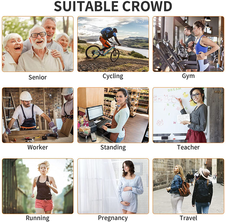 Premium Compression Socks with Zipper for Men & Women – Support for Improved Circulation, Pain & Swelling Relief – 1 Pair of 