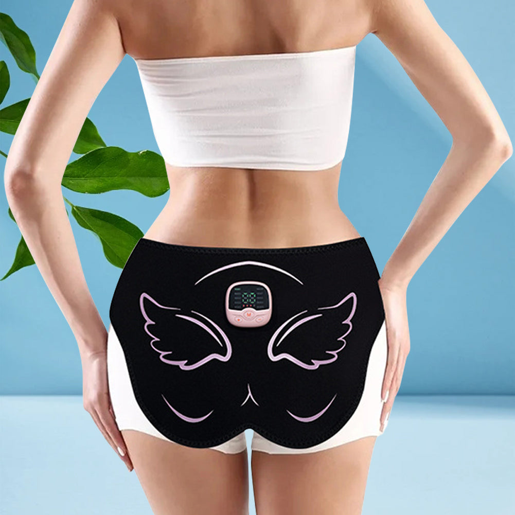 Premium EMS Hip Trainer with Remote Control | 10 Modes & 30 Intensity Levels for Buttocks Toning and Muscle Stimulation | USB